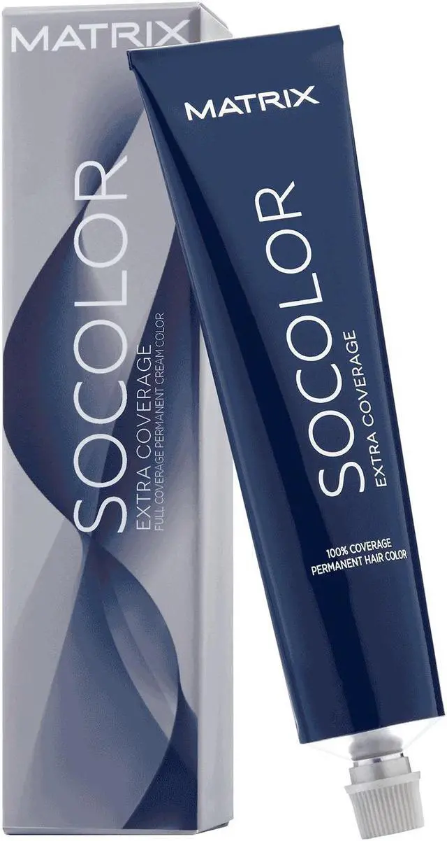 Alt view image 3 of 4 - Matrix Socolor Extra Coverage 508N Medium Blonde Permanent Hair Color 3 Ounce
