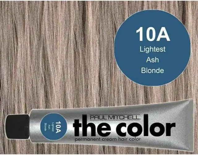 Alt view image 2 of 2 - Paul Mitchell The Color 10A Lightest Ash Blonde Permanent Cream Hair Color 3oz 90ml