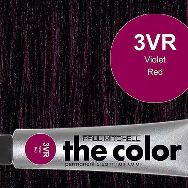 Alt view image 4 of 4 - Paul Mitchell The Color 3VR Violet Red Permanent Cream Hair Color 3 OZ