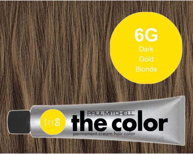 Alt view image 2 of 2 - Paul Mitchell The Color 6G Dark Gold Blonde Permanent Cream Hair Color 3oz 90ml