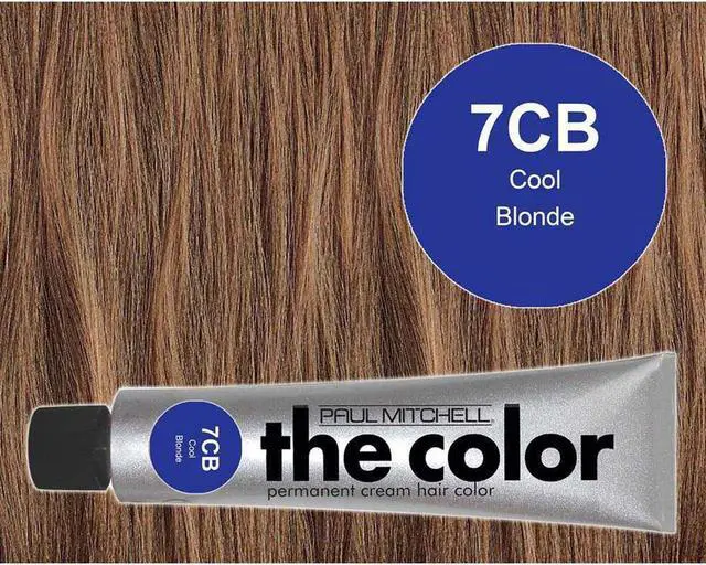 Alt view image 4 of 4 - Paul Mitchell The Color 7CB Cool Blonde Permanent Cream Hair Color 3 OZ