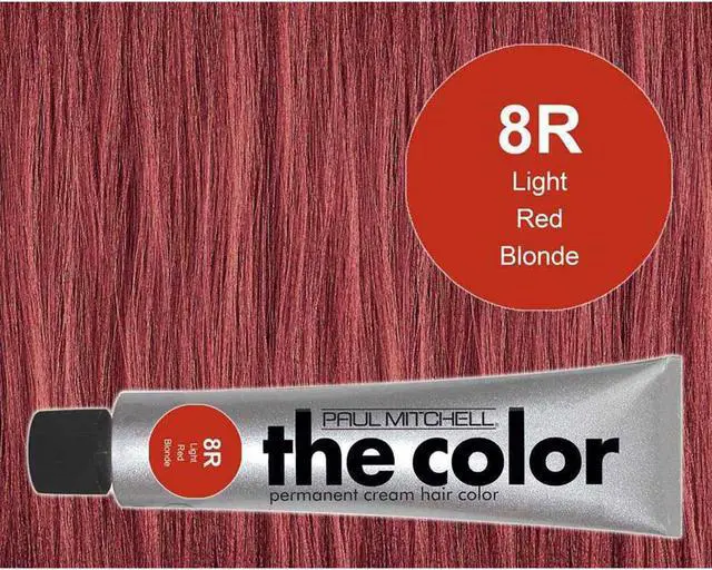 Alt view image 2 of 2 - Paul Mitchell The Color 8R Light Red Blonde Permanent Cream Hair Color 3oz 90ml