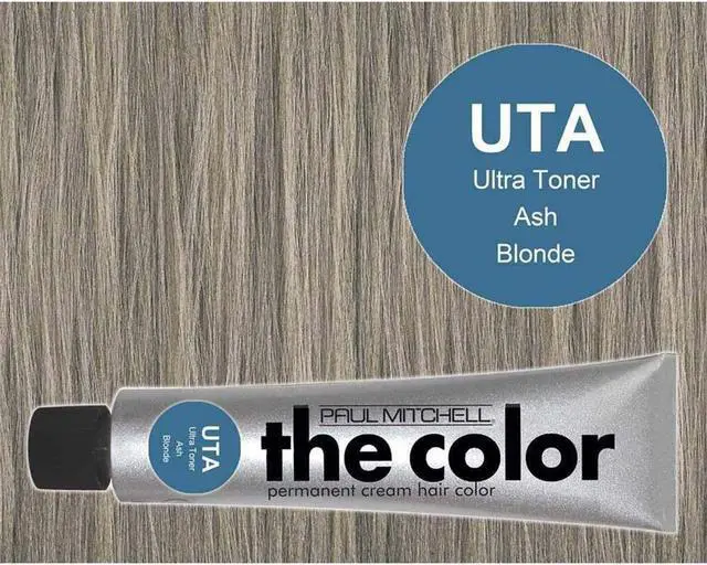 Alt view image 2 of 2 - Paul Mitchell The Color UTA 11A Ultra Toner Ash Blonde Permanent Cream Hair Color 3oz 90ml