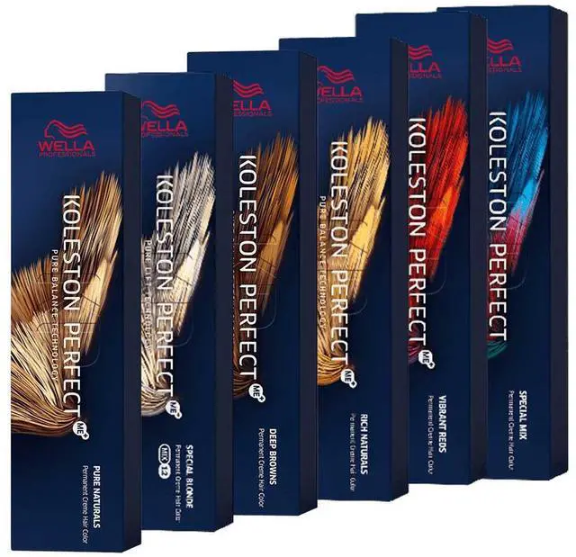 Alt view image 6 of 7 - Koleston Perfect Permanent Creme Haircolor - 10 95 Lightest Blonde-Cendre Red-Violet by Wella for Unisex - 2 oz Hair Color