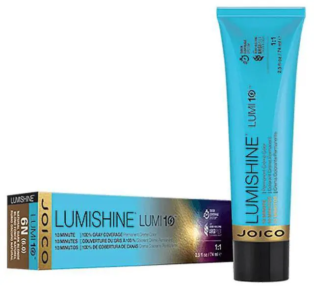 Main image of Joico Lumishine Lumi10 8NWB/8.07 Natural Warm Beige Blonde 10 Minute Permanent Creme Color 2.5oz 74ml