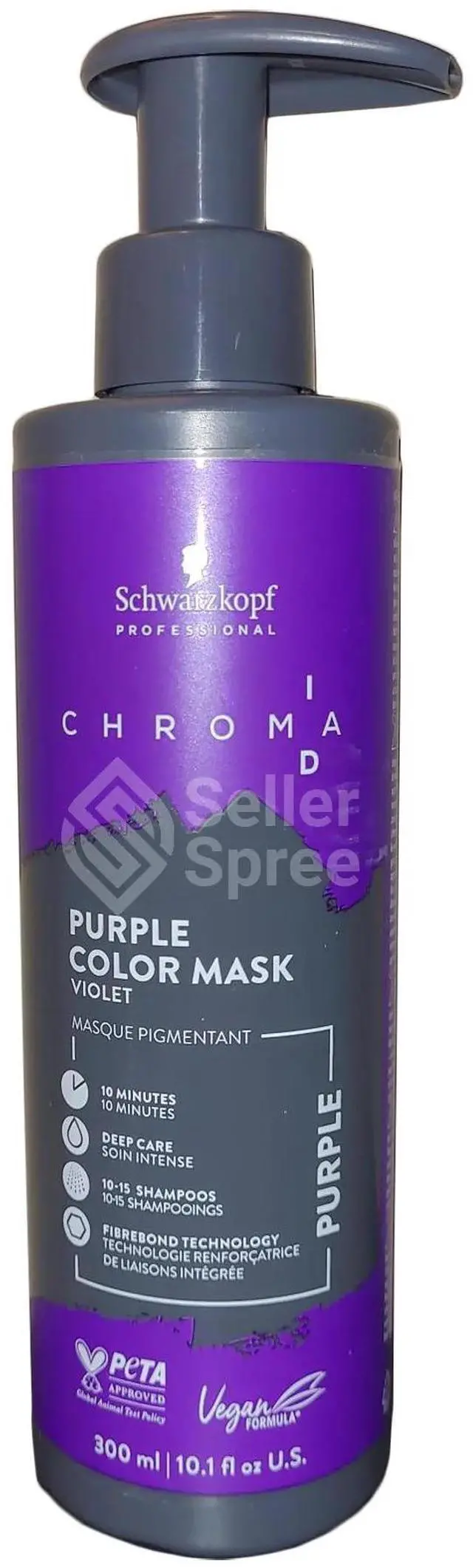 Main image of Schwarzkopf Chroma ID Color Mask Purple 10.1oz 300ml