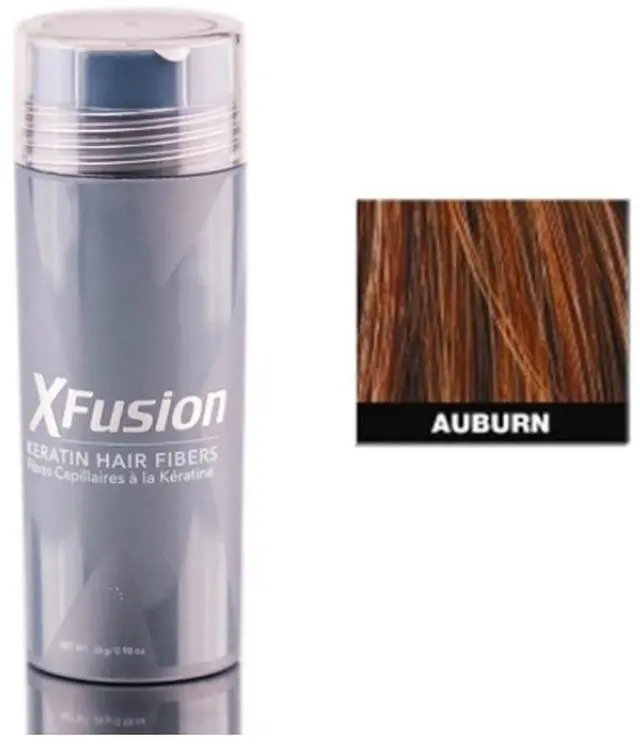 Main image of Xfusion Keratin Hair Fibers Auburn 0.98oz 28g
