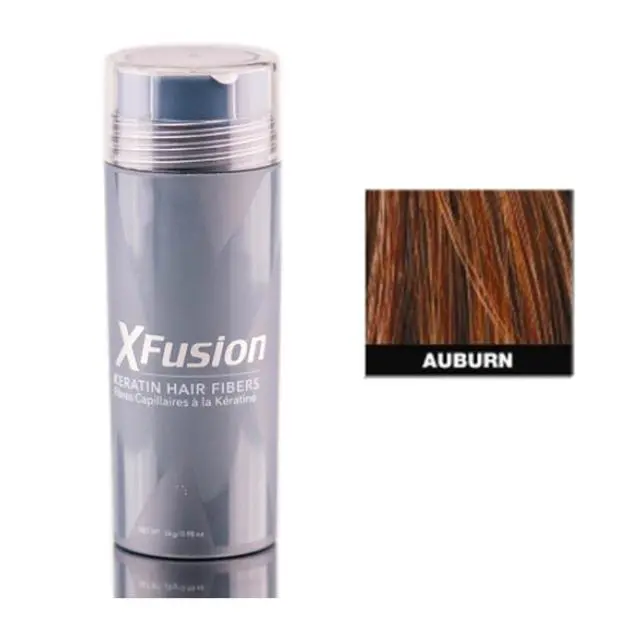 Alt view image 5 of 5 - Xfusion Keratin Hair Fibers Auburn 0.98oz 28g