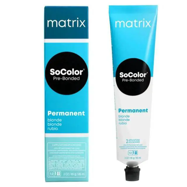 Alt view image 5 of 5 - Matrix Socolor Pre-Bonded UL-N+ Base 6-8 Ultra Blonde Natural Plus Cream Hair Color 3oz 90ml