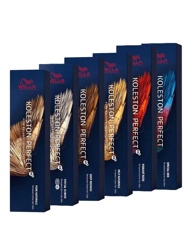 Alt view image 3 of 3 - Wella Koleston Perfect ME+ 8/1 Light Blonde / Ash Permanent Hair Color 2oz 60ml
