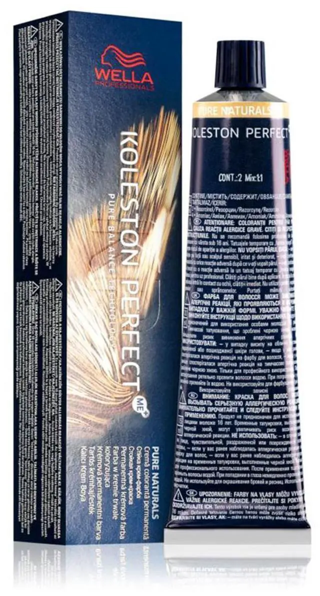 Main image of Wella Koleston Perfect ME+ Pure Naturals 88/0 Light Blonde Intense Natural Permanent Hair Color 2oz 60ml