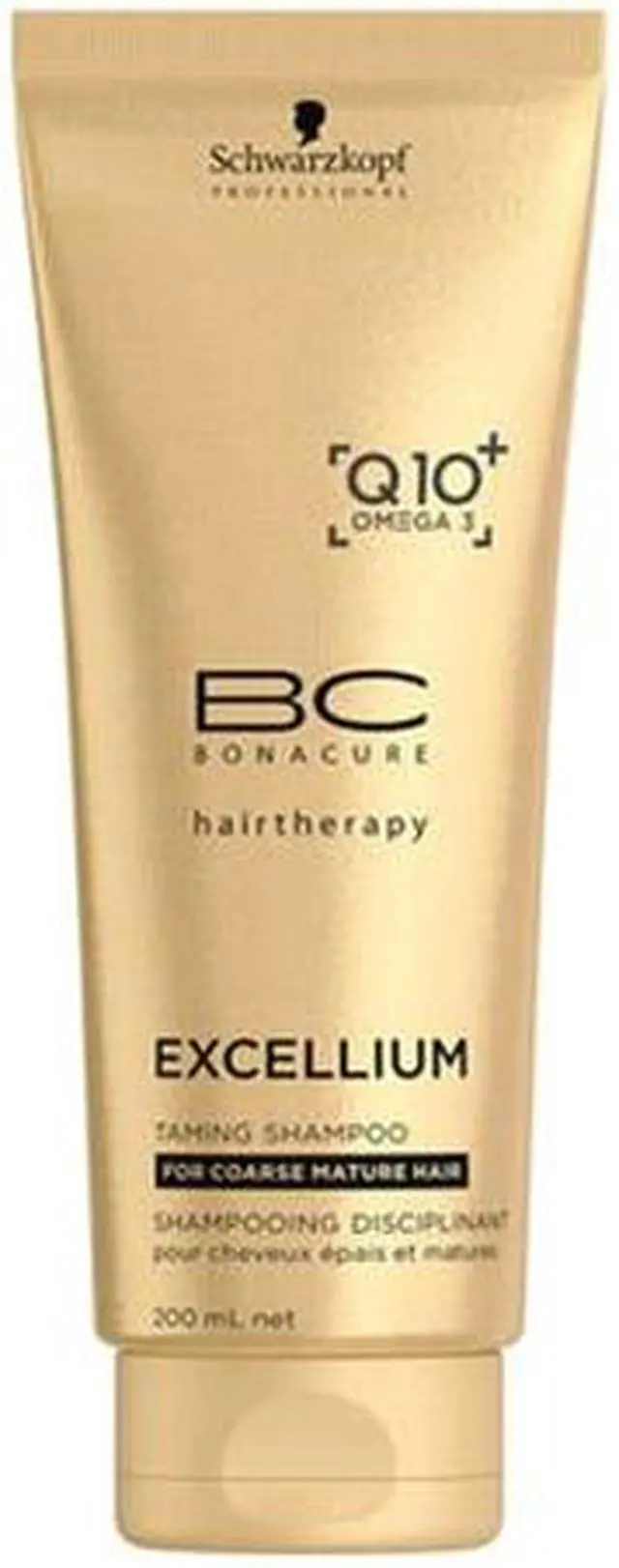 Alt view image 3 of 4 - Schwarzkopf - BC Excellium Q10+ Omega 3 Taming Shampoo (For Coarse Mature Hair) 200ml/6.8oz