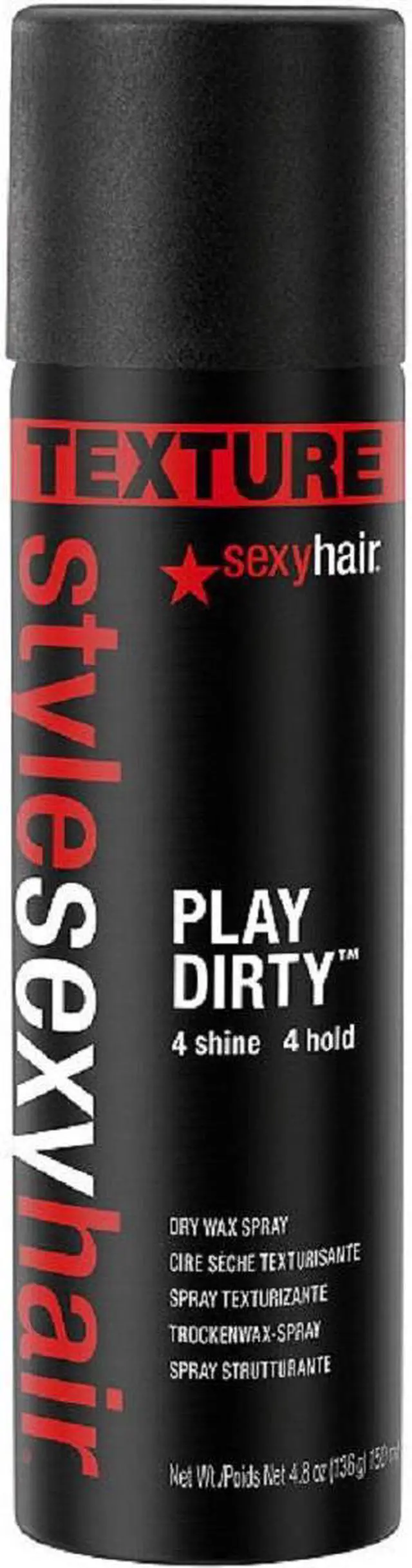 Alt view image 7 of 9 - Sexy Hair Concepts: Style Sexy Hair Play Dirty Hairspray 4.8 oz