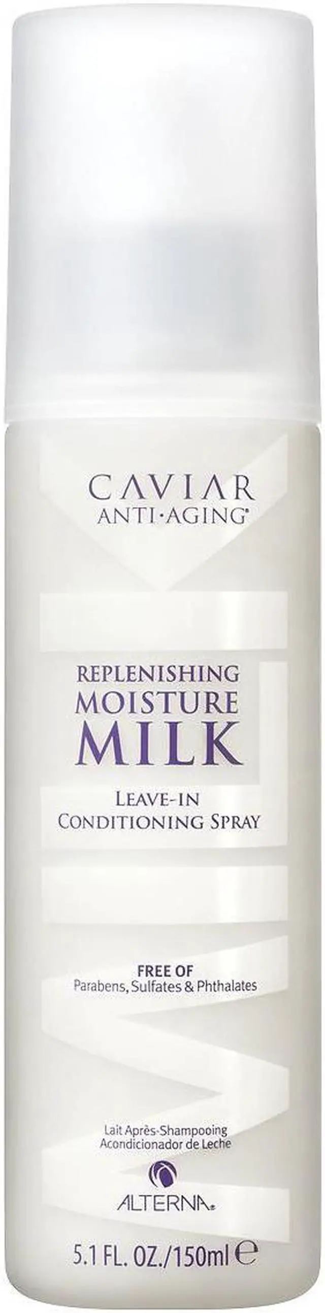 Alt view image 3 of 4 - Alterna Caviar Anti-Aging Replenishing Moisture Milk Leave-In Conditioning Spray 5.1oz