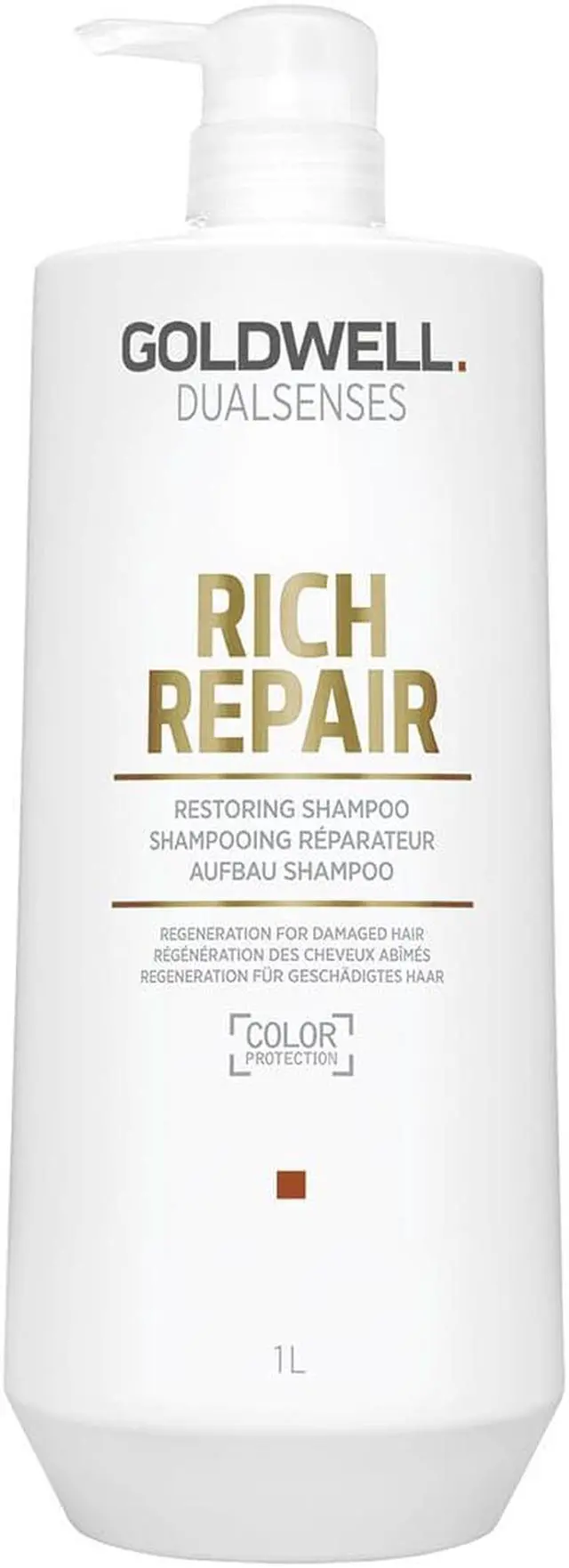 Main image of Goldwell Dualsenses Rich Repair Restoring Shampoo  33.8 Ounce 1000 Milliliters