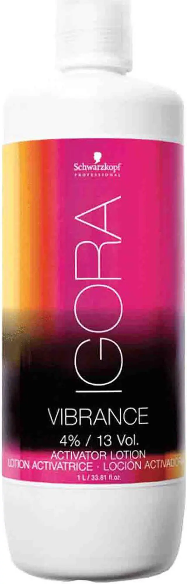 Main image of Schwarzkopf Igora Vibrance 4%/13 Volume Activator Lotion Developer  33.8 Ounce 1000 Milliliters