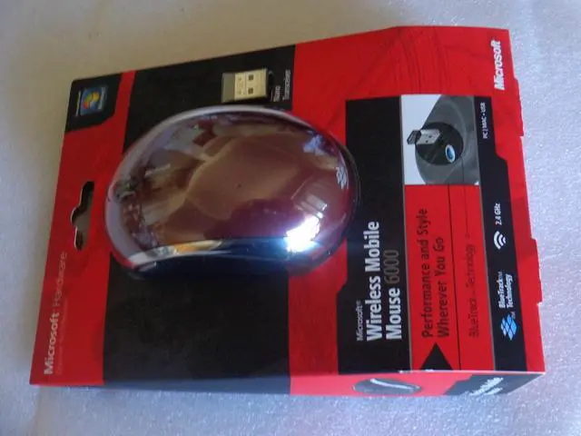 Alt view image 4 of 5 - Microsoft Wireless Mobile Mouse 6000