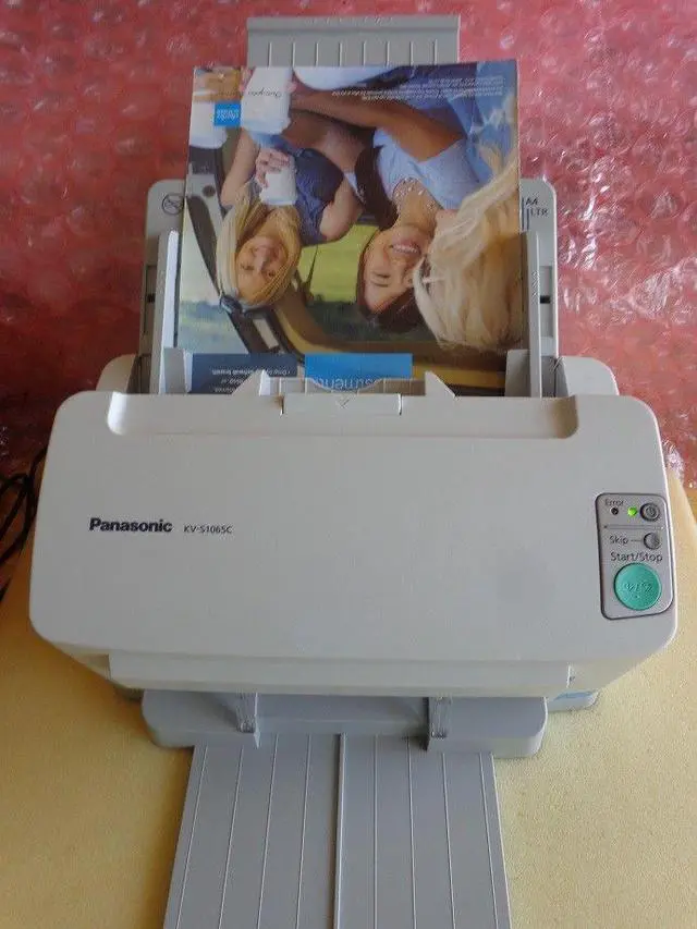 Alt view image 8 of 9 - Panasonic KV-S1065C Sheetfed Scanner - 600 dpi Optical