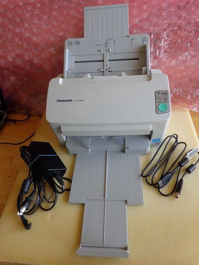 Alt view image 9 of 9 - Panasonic KV-S1065C Sheetfed Scanner - 600 dpi Optical