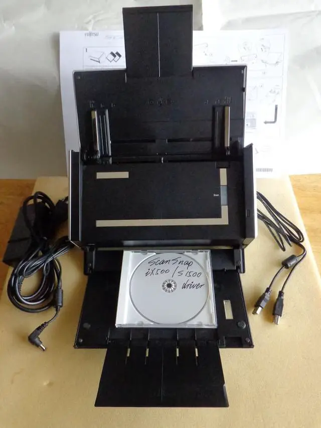 Alt view image 4 of 5 - Fujitsu PA03586-B205 ScanSnap S1500 Instant PDF Sheet-Fed CCD 600 dpi Document Scanner