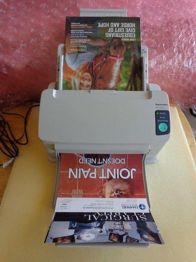 Alt view image 7 of 8 - Panasonic KV-S1025C Hight Speed Color Document Scanner