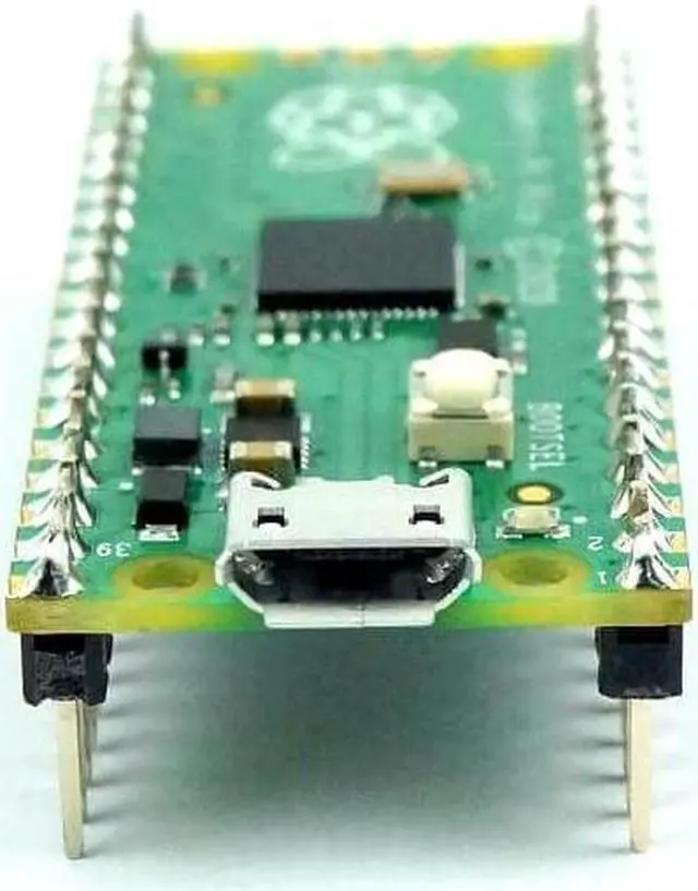 Alt view image 2 of 6 - Raspberry Pi Pico With Soldered Headers