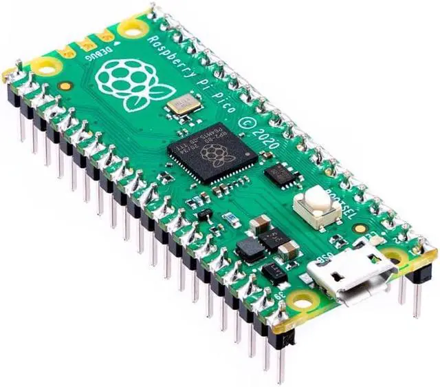 Alt view image 2 of 6 - Vilros Raspberry Pi Pico With Header Basic Starter Kit