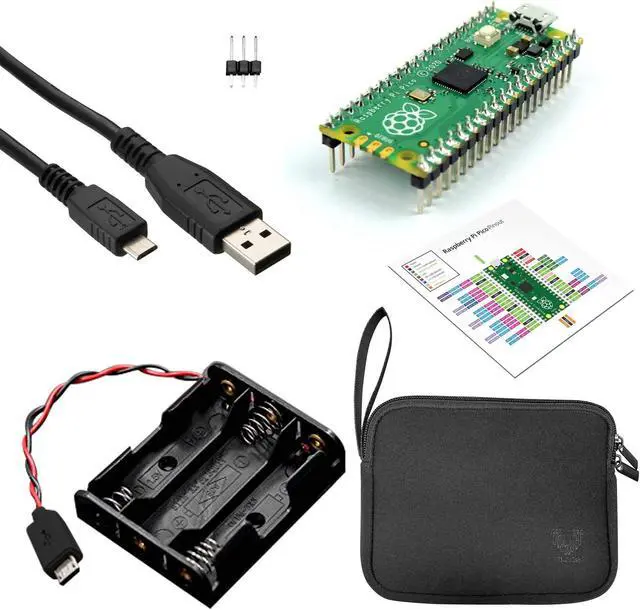 Main image of Vilros Raspberry Pi Pico With Header Basic Starter Kit