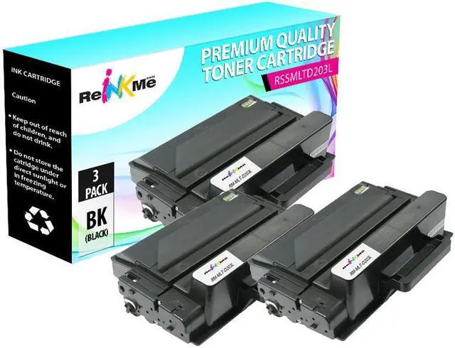 Main image of ReInkMe 3 Pack Compatible MLT-D203L Toner Cartridge for Samsung M3320ND M3820