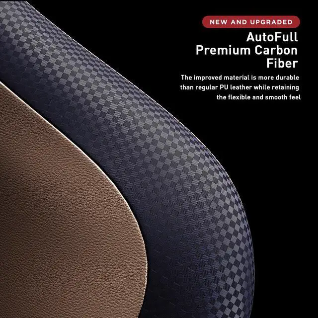 Alt view image 2 of 7 - AutoFull Gaming Chair Office Chair Desk Chair with Ergonomic Lumbar Support, Racing Style PU Leather PC High Back Adjustable Swivel Task Chair with Footrest,Brown.