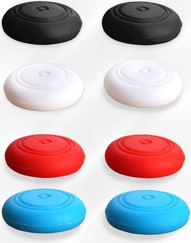 Alt view image 3 of 6 - OSTENT Silicone Grip Thumb Stick Extender Button Cap Kit for Nintendo Switch Joy-Con Controller