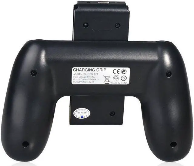 Alt view image 6 of 7 - 1800mAh Rechargeable Charging Grip Dock with Indicator Light for Nintendo Switch Joy-Con