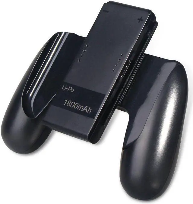 Alt view image 3 of 7 - 1800mAh Rechargeable Charging Grip Dock with Indicator Light for Nintendo Switch Joy-Con