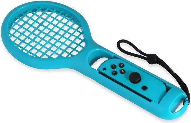Alt view image 4 of 7 - 2 x Tennis Rackets Handle Holder Grip for Nintendo Switch Joy-Con Controller