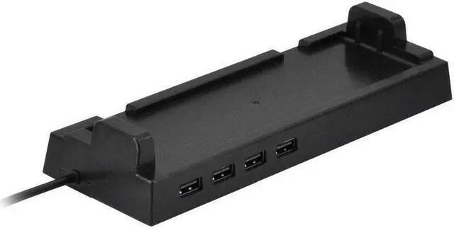 Alt view image 4 of 7 - OSTENT 4 USB Port Hub External Splitter Expansion Adapter Stand for Nintendo Switch