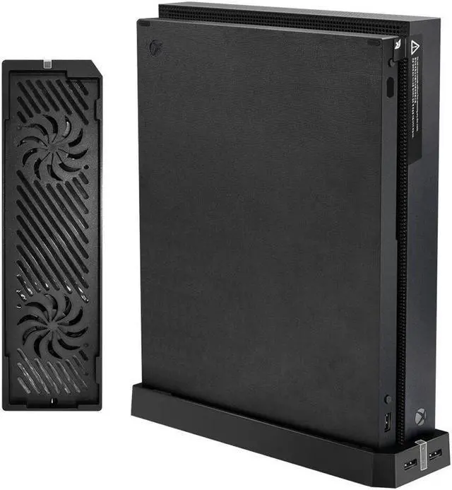 Main image of OSTENT Dual Cooling Fan Cooler Stand Twin USB Hub for Xbox One X Console