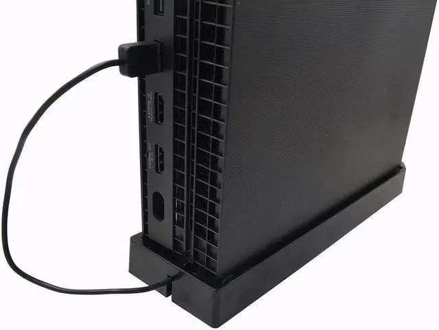 Alt view image 6 of 7 - OSTENT Dual Cooling Fan Cooler Stand Twin USB Hub for Xbox One X Console