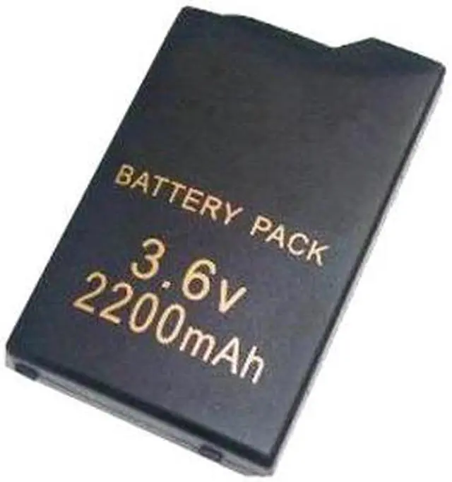 Alt view image 3 of 3 - 2200mAh 3.6V Lithium Ion Rechargeable Battery Pack Replacement for Sony PSP 1000 PSP-110 Console