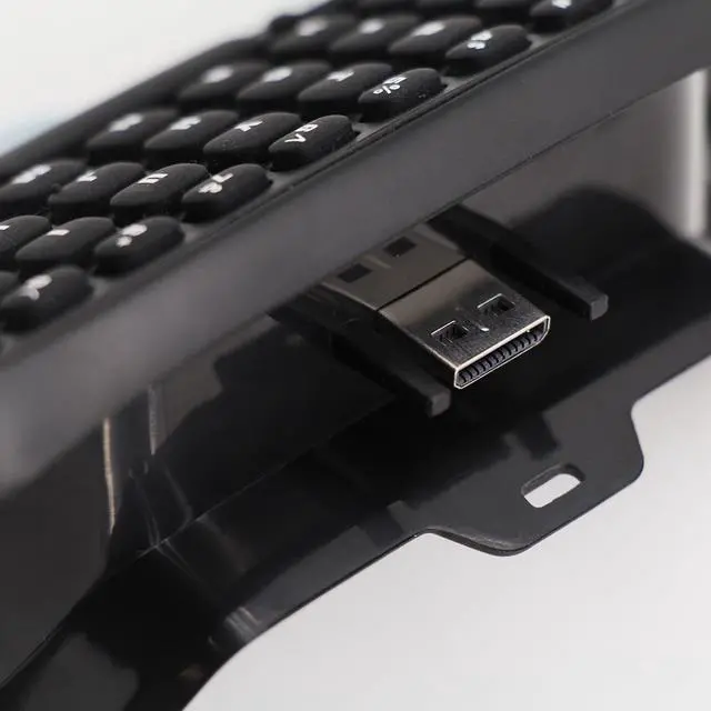 Alt view image 5 of 5 - OSTENT 2.4GHz Wireless Chat Gamepad Message Keyboard for Microsoft Xbox One/S/X Controller