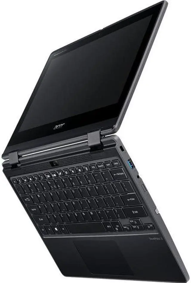 Alt view image 11 of 20 - Acer TravelMate Spin B3 B311R-31 TMB311R-31-C8GZ 11.6" Touchscreen 2 in 1 Notebook - HD - 1366 x 768 - Intel Celeron N4020 Dual-core (2 Core) 1.10 GHz - 4 GB RAM - 64 GB Flash Memory - Windows 10