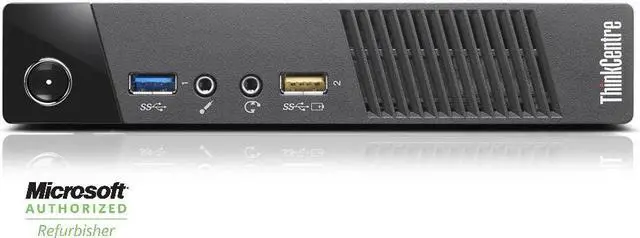 Alt view image 3 of 3 - Lenovo ThinkCentre M93p Tiny Desktop Computer i5-4570T 8GB 256GB SSD W10