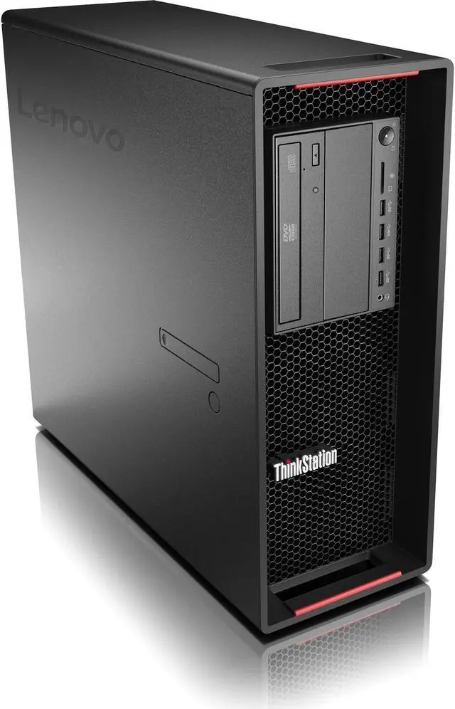 Alt view image 11 of 12 - Lenovo ThinkStation P720 30BA00HBUS Workstation - 2 x Intel Xeon Silver Deca-core (10 Core) 4210R 2.40 GHz - 32 GB DDR4 SDRAM RAM - 1 TB SSD - Tower - Windows 10 Pro for Workstations 64-bit - Serial A