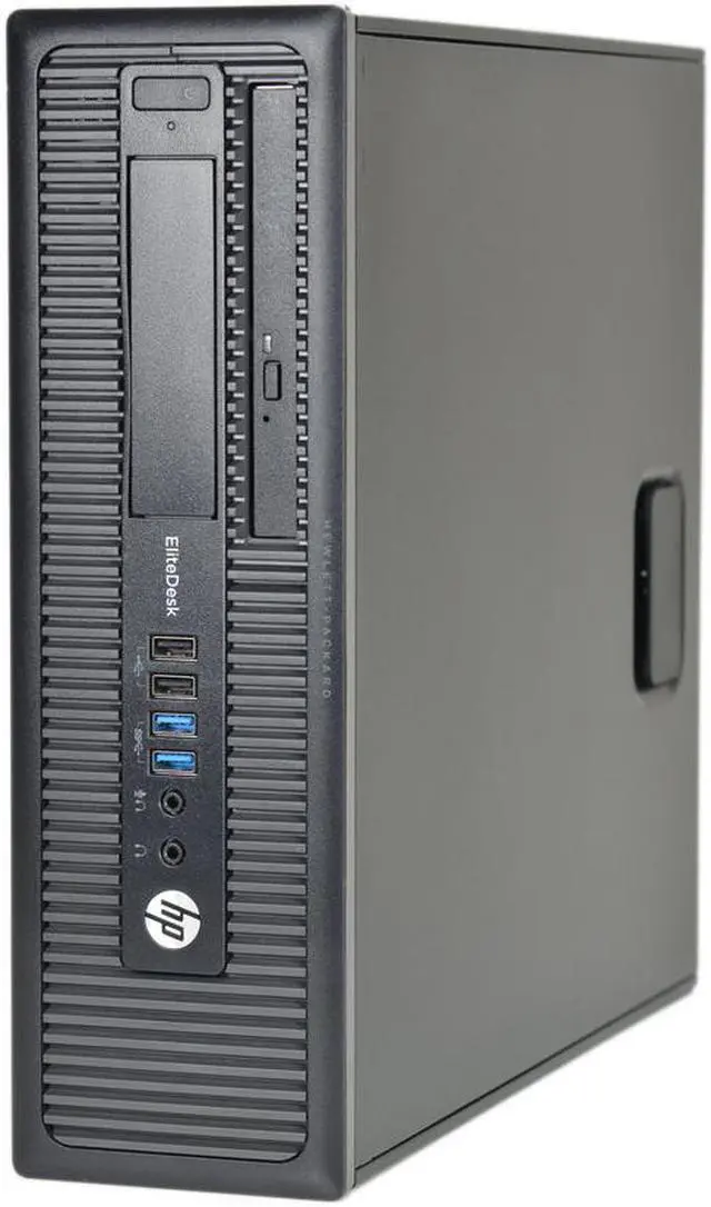Alt view image 4 of 6 - HP EliteDesk 800 G1 Ultra Small USFF i5 4th Gen, 8GB RAM 180GB Solid State Drive, Win 10 Pro