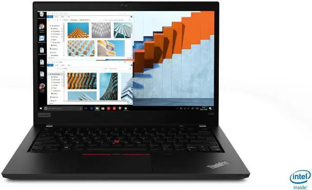 Alt view image 7 of 14 - Lenovo Laptop ThinkPad T490 Intel Core i5-8265U 8GB Memory 256 GB PCIe SSD Intel UHD Graphics 14.0" Non-Touch Screen Windows 10 Pro 64-bit 20N20008US