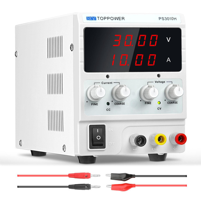 LONGWEI LW-K3010D Adjustable DC Power Supply – 0-30V 0-10A Variable Switching Regulated
