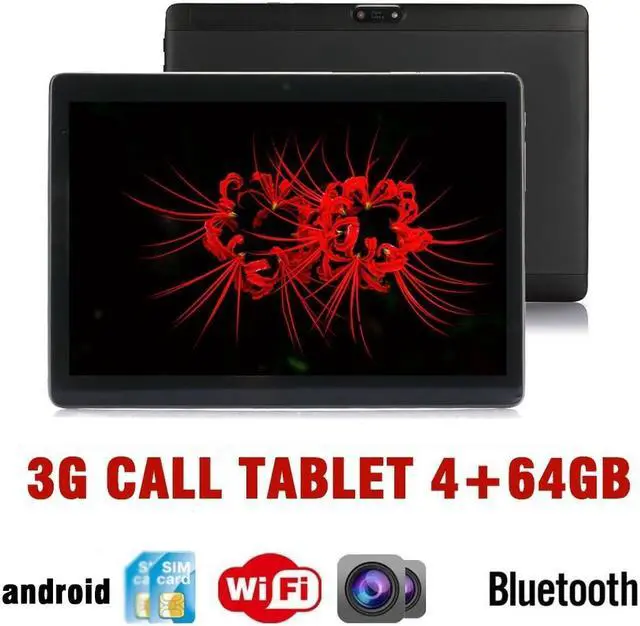 Alt view image 7 of 7 - 10.1""Inch Octa Core 4G+64G Android 7.0 WiFi Tablet PC Dual SIM Dual Camera Rear 8.0MP IPS Bluetooth MTK6592 3G WiFi Call Phone Tablet Gifts