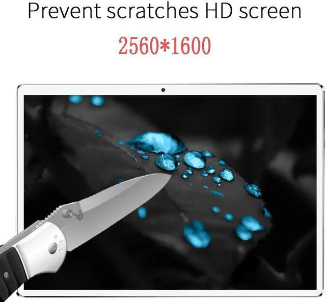 Alt view image 2 of 7 - 10.1" inch Android 7.0 2560*1600 IPS Screen Tablet Octa Core MTK6592 RAM 4GB ROM 64GB 3G Dual SIM Card Phone 3G Call Wifi Tablets PC"