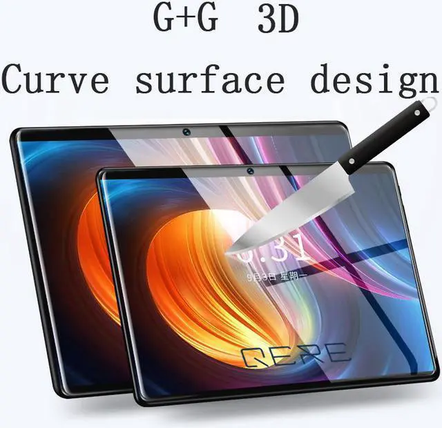 Alt view image 4 of 7 - QERE QR8 10.1 inch Android 8.0 2560*1600 Ten Core IPS Screen Tablet PC MTK6797 RAM 4GB ROM 64GB 3G Dual SIM Card Phone 3G Call Wifi Tablets