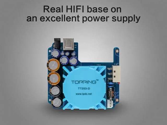 Alt view image 2 of 7 - TOPPING P50 Low Noise Linear Power Supply for Topping D50 D50s DX3 Pro D30