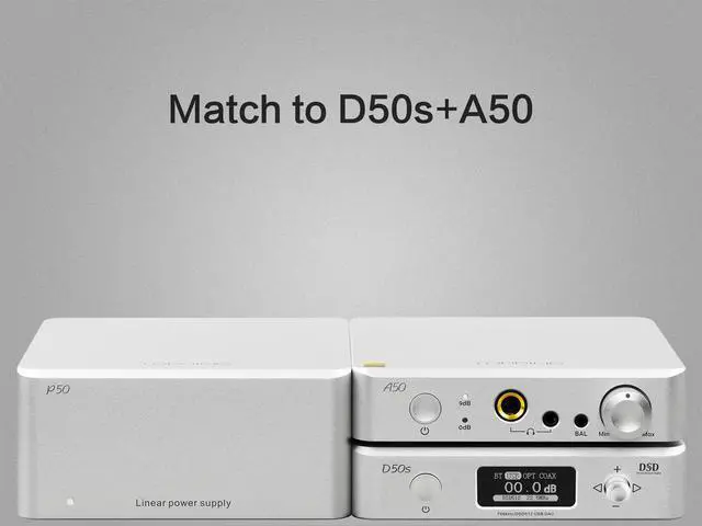 Alt view image 3 of 7 - TOPPING P50 Low Noise Linear Power Supply for Topping D50 D50s DX3 Pro D30